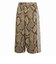 KX1899　W SNAKE DENIM BERMUDA PT(GFX　LINEN/MBEG　716434-0001
