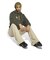 KT1915　W SST BOOTCUT PANT　KHAKI3　715736-0001
