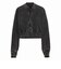 KS9141　W SST DOUBLE LAYERED CROPPEDTT　BLACK　715712-0001