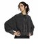 KS9141　W SST DOUBLE LAYERED CROPPEDTT　BLACK　715712-0001