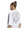 KZ4764　W LACE SS JERSEY　*WHITE/BLACK　716470-0001