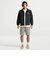IQ7655　M CLB CORD COACHES JKT　010BLACK/SNDRFT　716616-0002