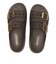 213316-23Q　SATURADAY METALLIC BUCKLE SDL　ESPRESSO/GOLD　717545-0001