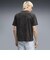 637291　M GRAPHIC VINTAGE WASH TEE　01BK　717899-0001