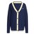 KT1859　W CABLE KNIT CARDIGAN　NIGHTINDIGO　715732-0001