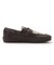 VN000Z96DRB　2-EYELET BOAT SHOE　PONY HAIR D.BRN　709587-0001