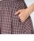 126K3151001　W CHECK BALLOON SKIRT　RED　715456-0002
