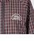 126K3090801　W CHECK ZIP BLOUSON　RED　715455-0002