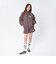 126K3090801　W CHECK ZIP BLOUSON　RED　715455-0002