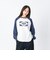 126K3020101　W HIGH GRADE PT RAGLAN LS T　NAVY　715453-0002