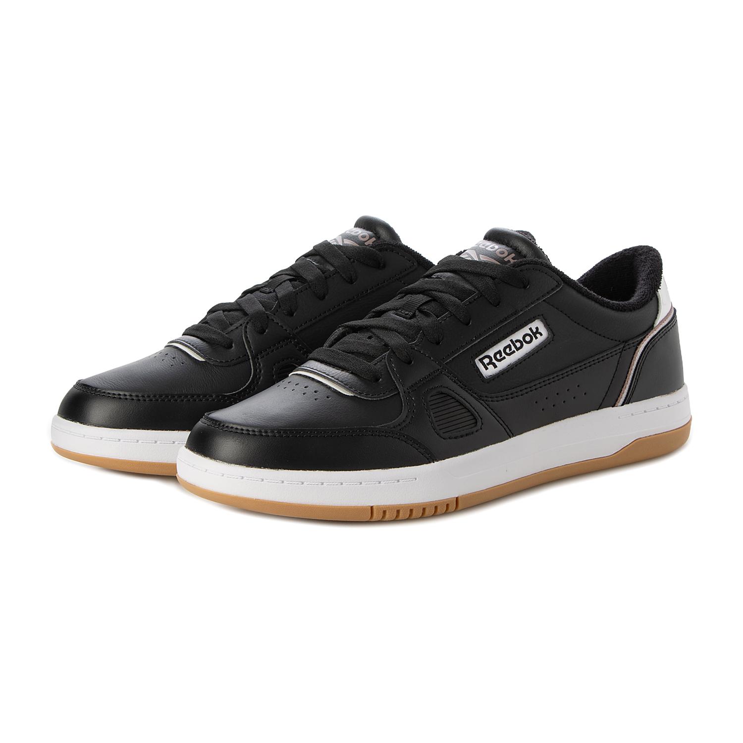 100271468　REEBOK COURT LXS　BLK/WHITE/GREY　718713-0001