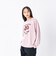 126K3020001　W authentic PT LS-TSHIRT　PINK　715452-0003