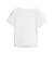639076　W ESS RIBBED SLIM SHORT TEE　02WH　717911-0002