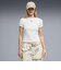 639076　W ESS RIBBED SLIM SHORT TEE　02WH　717911-0002