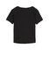 639076　W ESS RIBBED SLIM SHORT TEE　01BK　717911-0001