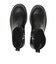 W3069　RIB KNIT BOOTS5　BLACK　714308-0001