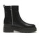 W3069　RIB KNIT BOOTS5　BLACK　714308-0001