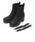 W3072　BELT SIDE GORE SHORT BOOTS8　BLACK　713963-0001