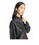 KQ6433　W PLEATHER SST TRACKTOP　BLACK/MAROON　716057-0001