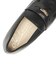 JE-2211　MOCCASIN COIN LOAFERS　BLACK　718950-0001