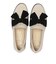JE-1112　VELVET RIBBON LOAFERS　IVORY　718951-0002