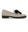 JE-1112　VELVET RIBBON LOAFERS　IVORY　718951-0002