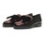 JE-1112　VELVET RIBBON LOAFERS　BLACK　718951-0001