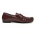 JE-2211　MOCCASIN COIN LOAFERS　BORDEAUX　718950-0002
