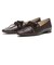 JE-1086　DOUBLE RIBBON PUMPS 2　D.BROWN　718949-0002