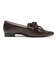 JE-1086　DOUBLE RIBBON PUMPS 2　D.BROWN　718949-0002