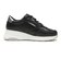 JE-47　PLATFORM BICOLOR SNEAKERS 5.5　BLACK　718942-0001