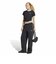 LD8928　W LAYER TEE(JENNIE)　BLACK　716532-0001