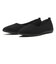 W5090　POINTED WOOL KNIT　BLACK　714507-0001