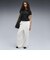 639093　W ESS SLOUCHY PINTUCK PANTS TR　05WH GLOW H.　717913-0002