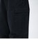 126K3140901　W cargo pants　BLACK　715457-0001
