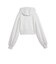 639109　W ESS CROPPED HOODIE TR　05WH GLOW H.　717916-0002