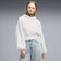 639109　W ESS CROPPED HOODIE TR　05WH GLOW H.　717916-0002