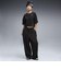 639093　W ESS SLOUCHY PINTUCK PANTS TR　01BK　717913-0001