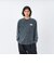 126K1022200　U Punch Hole Full Patch L TEE　BLACK　715655-0002