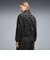 639021　W T7 RELAXED TARTAN WOVEN JKT　01BK　717908-0001