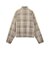 639021　W T7 RELAXED TARTAN WOVEN JKT　81MOUSE GRAY　717908-0002