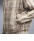 639021　W T7 RELAXED TARTAN WOVEN JKT　81MOUSE GRAY　717908-0002