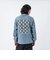 126K1022200　U Punch Hole Full Patch L TEE　BLUE　715655-0003