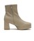JE-52　STRETCH SHORT BOOTS 7.5　CREAM　719996-0003