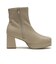 JE-52　STRETCH SHORT BOOTS 7.5　CREAM　719996-0003