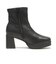 JE-52　STRETCH SHORT BOOTS 7.5　BLACK　719996-0001