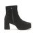 JE-52　STRETCH SHORT BOOTS 7.5　S/BLACK　719996-0002