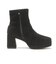 JE-52　STRETCH SHORT BOOTS 7.5　S/BLACK　719996-0002