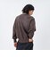 126K7041101　U Vintage Crew Sweat　BROWN　715459-0003