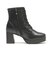 JE-53　LACE UP BOOTS 7.5　BLACK　719998-0001